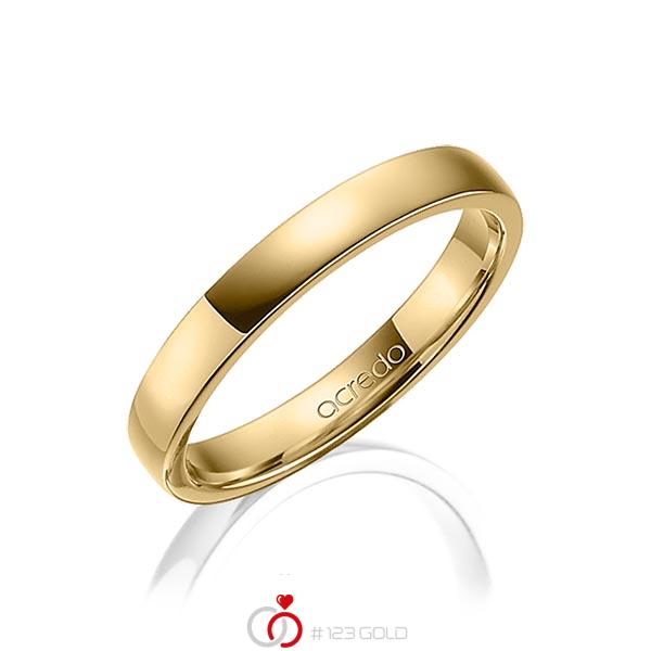 klassieke trouwring in geelgoud 18 kt. van acredo - A-1270-12 klassieke trouwring in geelgoud 18 kt. van acredo - A-1270-12