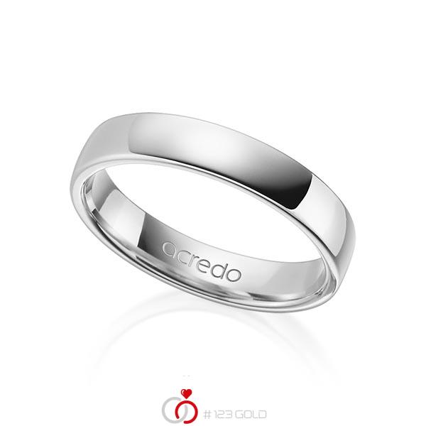 klassieke trouwring in platina 950 van acredo - A-1281-11 klassieke trouwring in platina 950 van acredo - A-1281-11