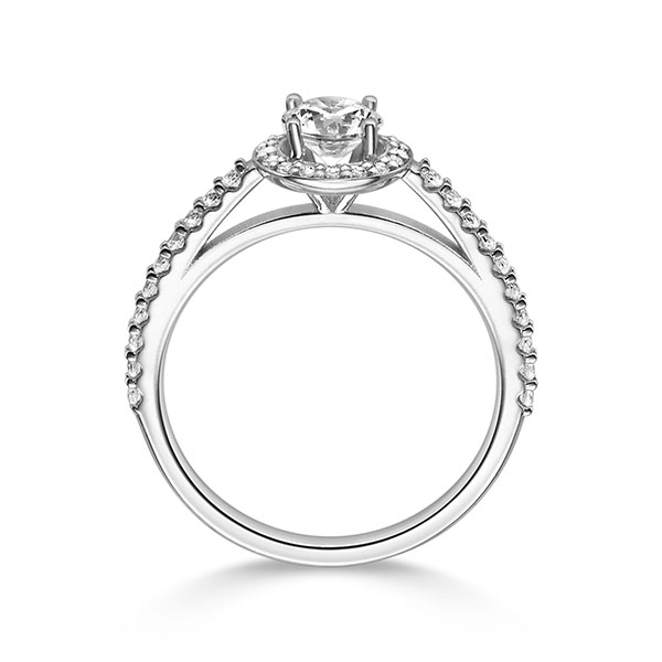 Halo Solitaire rund, Breite: 1,50, Höhe: 1,50