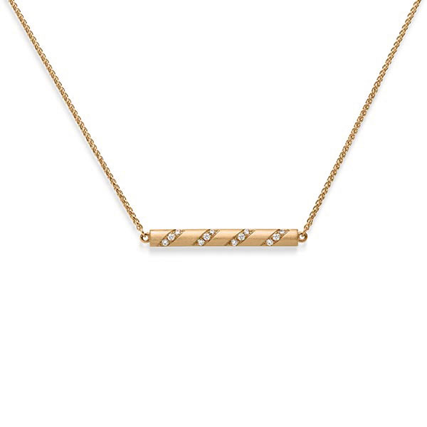 Anhänger in Roségold 585 mit zus. 0,192 ct. tw, si von acredo - A-1828-1 Anhänger in Roségold 585 mit zus. 0,192 ct. tw, si von acredo - A-1828-1