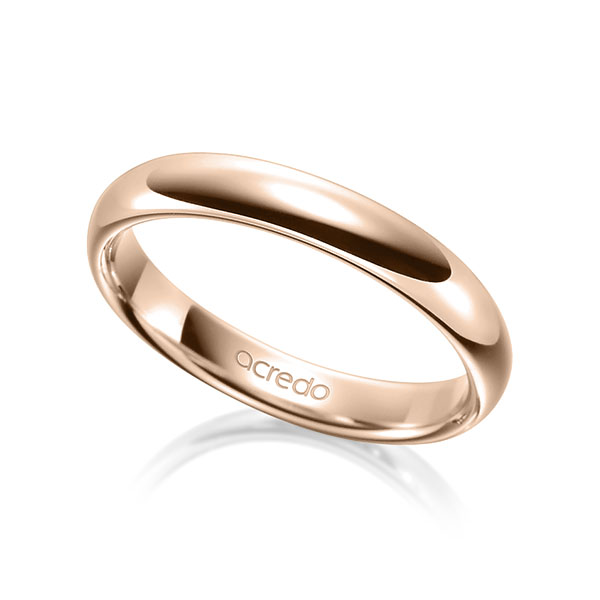 klassieke trouwring in roodgoud 14 kt. van acredo - A-1595-5 klassieke trouwring in roodgoud 14 kt. van acredo - A-1595-5