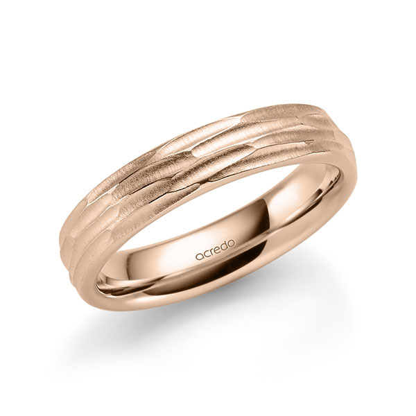 klassieke trouwring in roodgoud 14 kt. van acredo - A-2314-10 klassieke trouwring in roodgoud 14 kt. van acredo - A-2314-10