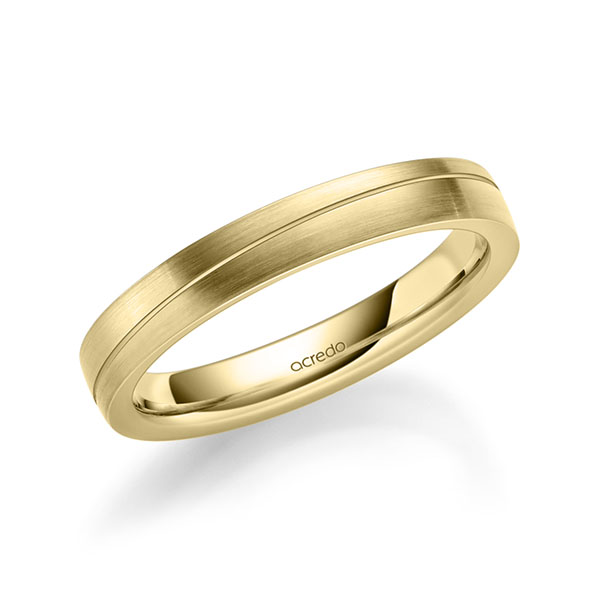 klassischer Trauring/Ehering in Gelbgold 585 von acredo - A-1717-17 klassischer Trauring/Ehering in Gelbgold 585 von acredo - A-1717-17