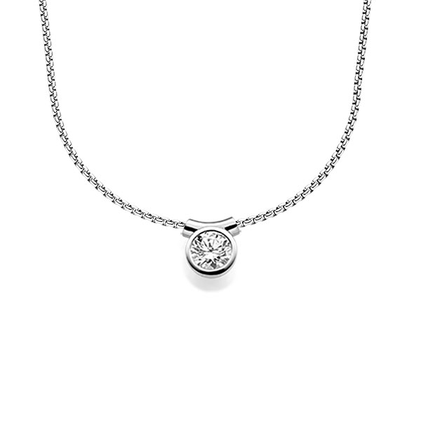 pendant in White gold 14K (585/1000) with 1 ct. brilliant tw,si by acredo - A-1605-2 pendant in White gold 14K (585/1000) with 1 ct. brilliant tw,si by acredo - A-1605-2